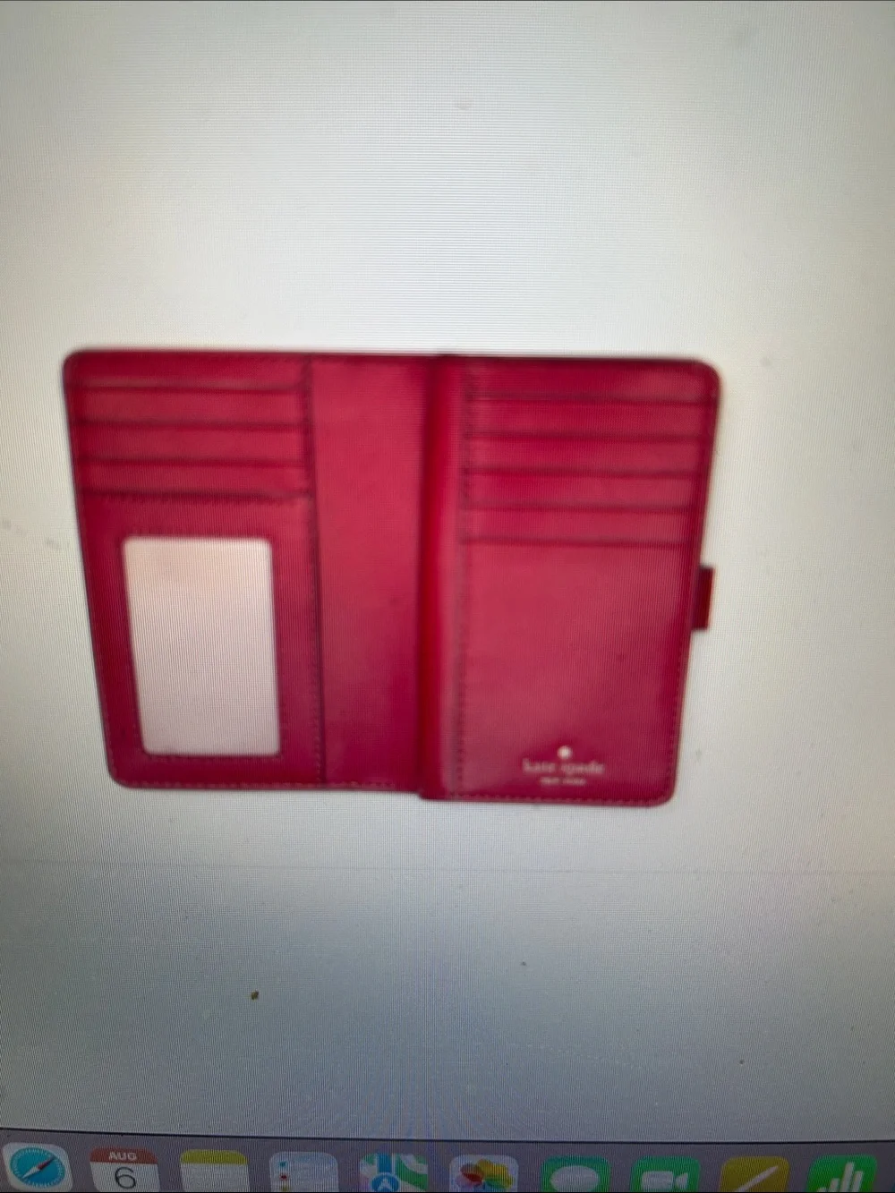 Dumping Suede Satchel Bag - Red Jam NWT